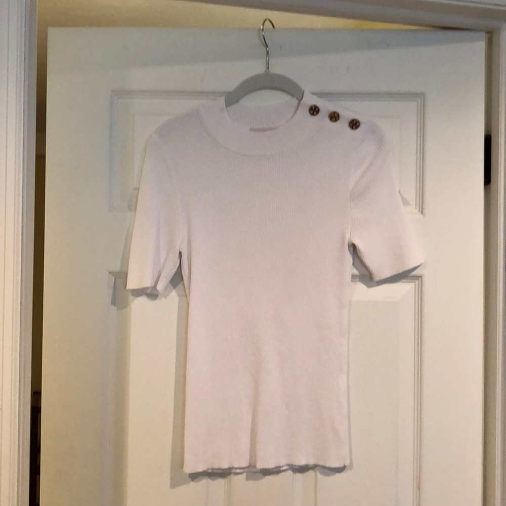 Tory Burch ribbed knit top